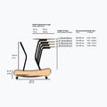 Walkolution MTD700R Wanderlust  asztali futópad barna MTD900RI110M 3