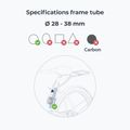 Urban Iki U-me bézs/fekete bicikliülés 3