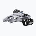 Első bicikli váltó Shimano FD-TX800-TS6 Tourney TX 3x8/7 Top Swing L silver/black
