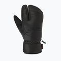 Férfi síkesztyű Descente 3 Finger Leather black 2