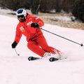 Férfi Descente Swiss mandarin narancssárga sí dzseki 18