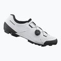 Férfi MTB kerékpáros cipő Shimano SH-XC300 fehér