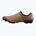 Férfi MTB kerékpáros cipő Shimano SH-XC302 brown 9