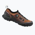 Férfi MTB kerékpáros cipő Shimano SH-EX700 narancssárga