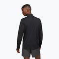 Férfi ASICS Core 1/2 Zip teljesítmény fekete hosszú ujjú futócipő 3