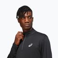 Férfi ASICS Core 1/2 Zip teljesítmény fekete hosszú ujjú futócipő 5