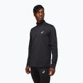 Férfi ASICS Core 1/2 Zip Winter Top teljesítmény fekete futó melegítőfelső 2