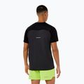 Férfi ASICS Race Top teljesítmény futópóló fekete/grafitszürke 2
