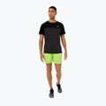 Férfi ASICS Race Top teljesítmény futópóló fekete/grafitszürke 3