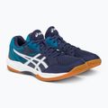 ASICS férfi röplabdacipő Gel-Task 3 kék és tengerészkék 1071A077-401 4