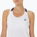 Női ASICS Court Tennis Tank ragyogó fehér/éjjeli fehér 4