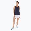 Női ASICS Court Tennis Tank éjfél/brilliáns fehér 2