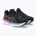 ASICS Gel-Nimbus 25 női futócipő fekete/világítósárga 4