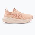 ASICS Gel-Nimbus 25 női futócipő halvány sárgabarack/világos gránátvörös 2