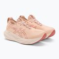 ASICS Gel-Nimbus 25 női futócipő halvány sárgabarack/világos gránátvörös 4