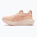 ASICS Gel-Nimbus 25 női futócipő halvány sárgabarack/világos gránátvörös 10