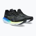 ASICS Gel-Nimbus 25 férfi futócipő fekete/világító sárga 11