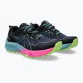 ASICS Gel-Trabuco 11 női futócipő fekete/szürke kék 10