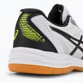 ASICS férfi squash cipő Upcourt 5 fehér / biztonsági sárga 11