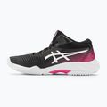 ASICS női röplabdacipő Netburner Ballistic FF MT 3 fekete / rózsaszínű 3