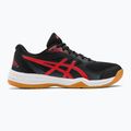 ASICS férfi squash cipő Upcourt 5 fekete / klasszikus piros 2