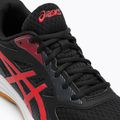 ASICS férfi squash cipő Upcourt 5 fekete / klasszikus piros 10