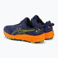 ASICS Trabuco Terra 2 deep ocean/neon lime férfi futócipő 4