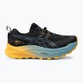 ASICS Trabuco Max 2 férfi futócipő fekete/szürke kék 2