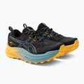 ASICS Trabuco Max 2 férfi futócipő fekete/szürke kék 4