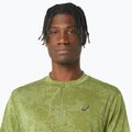 Férfi futópóló ASICS Metarun Pattern 1/2 ZIP cactus 5