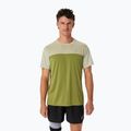 Férfi ASICS Race Top performance szárított levélzöld/kaktusz futópóló