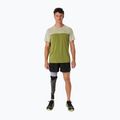 Férfi ASICS Race Top performance szárított levélzöld/kaktusz futópóló 2