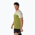 Férfi ASICS Race Top performance szárított levélzöld/kaktusz futópóló 4