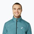 Férfi ASICS téli futó dzseki ködös teal/grafitszürke 4