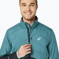 Férfi ASICS téli futó dzseki ködös teal/grafitszürke 5