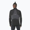 Férfi ASICS Winter Run 1/2 Mid Layer teljesítmény fekete/grafitszürke futó melegítőfelső 3