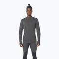 Férfi ASICS Metarun Mock Neck teljesítmény fekete hosszú ujjú futócipő