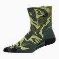 ASICS Color Camo Run Crew esőerdő/kaktusz/világító sárga futó zokni 2