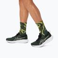 ASICS Color Camo Run Crew esőerdő/kaktusz/világító sárga futó zokni 3