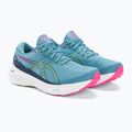 ASICS Gel-Kayano 30 női futócipő gris kék/lime zöld 5