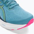 ASICS Gel-Kayano 30 női futócipő gris kék/lime zöld 8