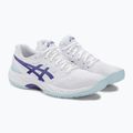 ASICS női squash cipő Gel-Court Hunter 3 fehér / kék lila 4