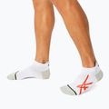 Zokni ASICS Light Single Tab brilliant white/red snapper 4