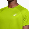 Férfi ASICS Sport Run Top lime zest futópóló 3