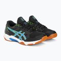 Férfi röplabdacipő ASICS Gel-Rocket 11 black/waterscape 4