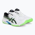 Férfi röplabdacipő ASICS Beyond F white/lime burst 4