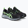 Férfi futócipő ASICS Trail Scout 3 black/illuminate green 5