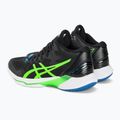Férfi röplabdacipő ASICS Sky Elite FF MT 2 black/lime burst 3