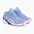 Női röplabdacipő ASICS Sky Elite FF MT 2 light sapphire/white 4