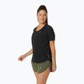 Női futópóló ASICS Road V-Neck performance black 4